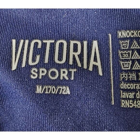 Victoria's Secret Sport Leggings Blue Gold Space Dye - Picture 7 of 10